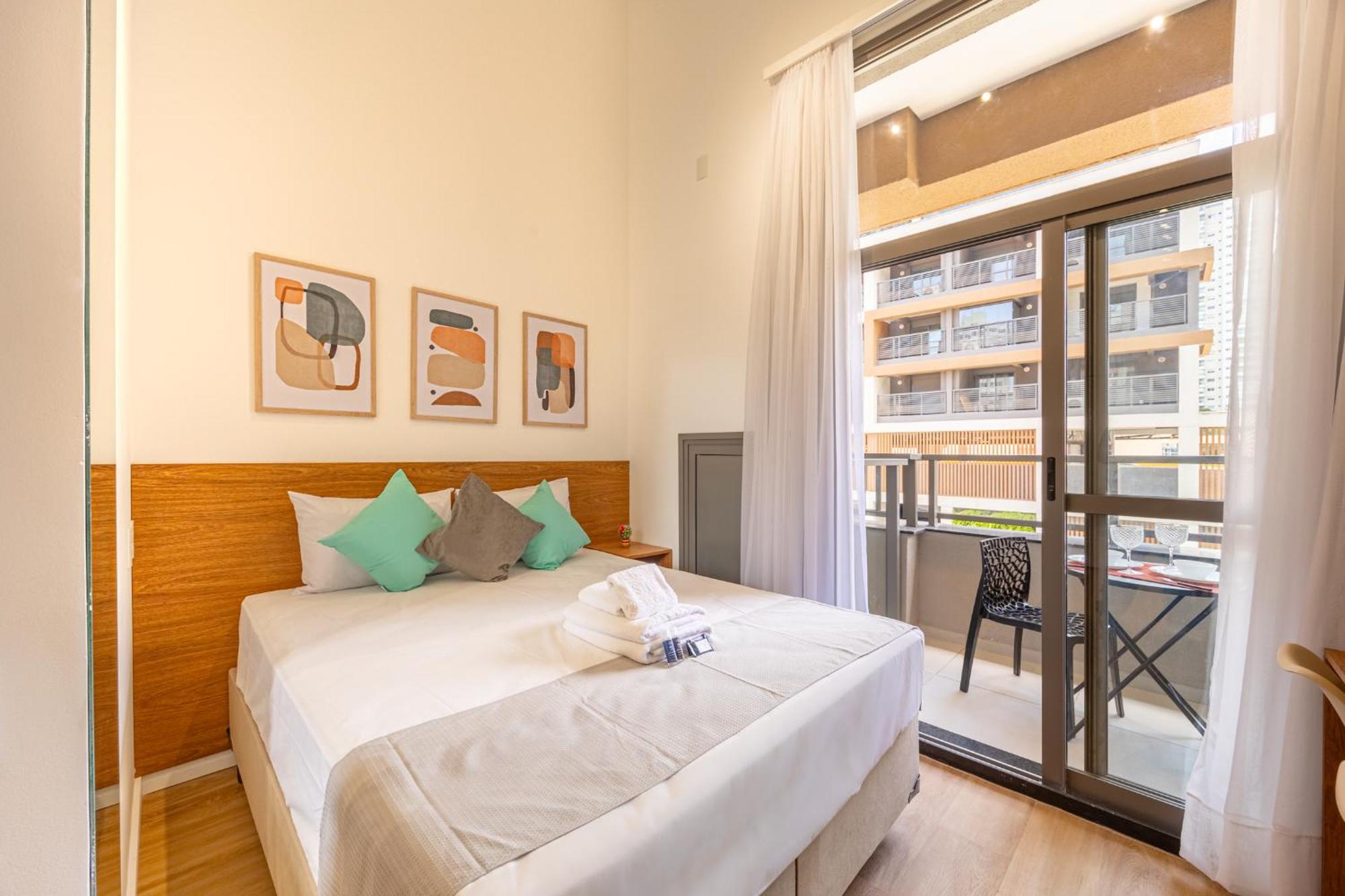 Apartamento Easy Star - Lindo Ao Lado Da Estacao Brooklin - Qw01i